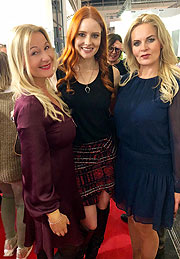 Barbara Osthoff, Barbara Meier, Phoebe Rocchi auf dne Bunte Beauty Days 2018 (©Foto: Barbara Osthoff)